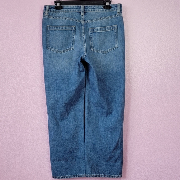 Vince Camuto Womens Patchwork Straight Leg Jeans/ 28/6. - Picture 3 of 10